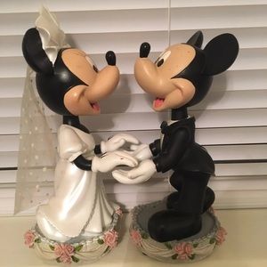Mickey and Minnie Mouse